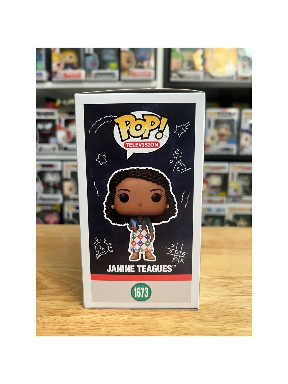 Janine Teagues Abbott Elementary Funko Pop #1673 Television Brunson Teacher Tv